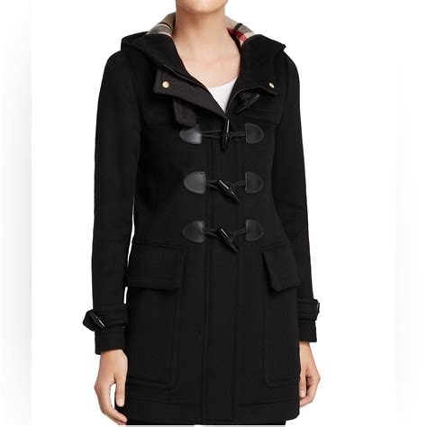 burberry finsdale wool duffle coat|burberry duffle coat.